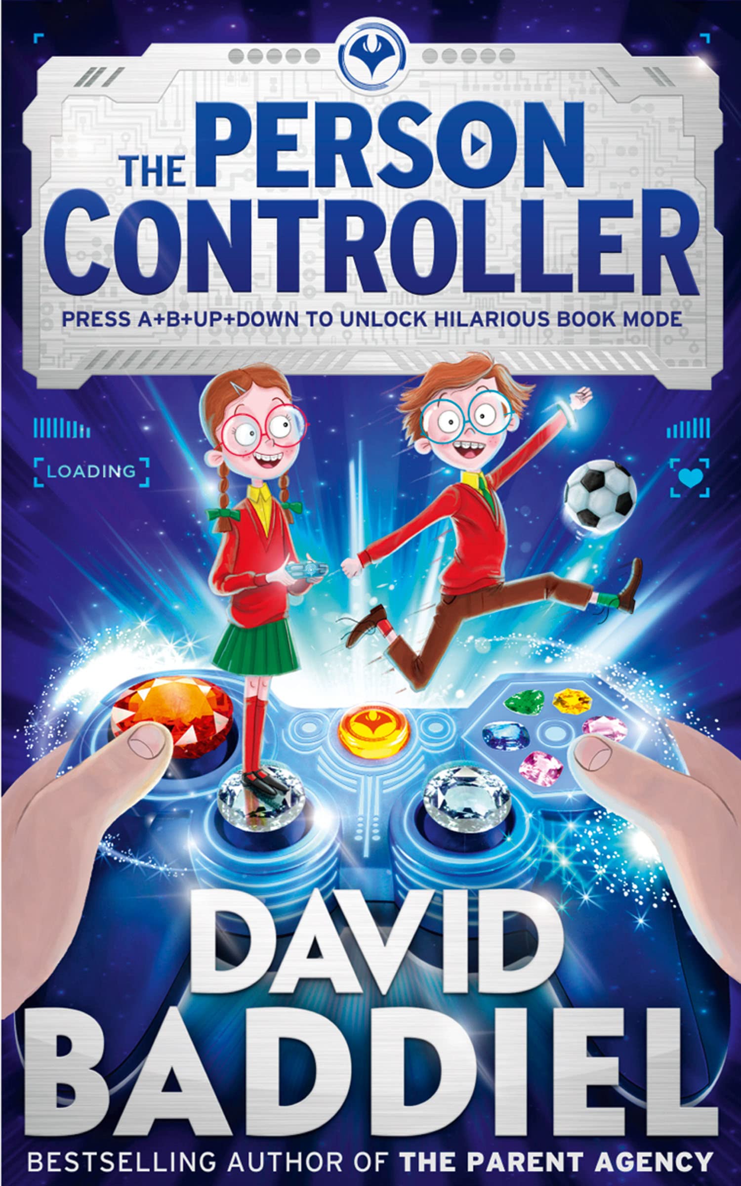 The Person Controller Book by David Baddiel Funny Kids Story Ages 8 to 12 Gaming Adventure and Family Themes Paperback Fiction