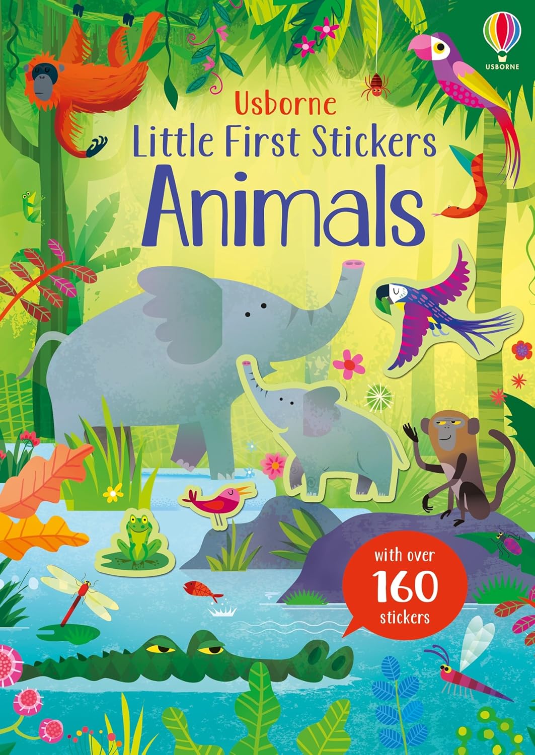 Animals Activity Pack 3 Book Box Set | Sticker Book with 200+ Stickers, Colouring Book & Spotting Activity Book for Kids