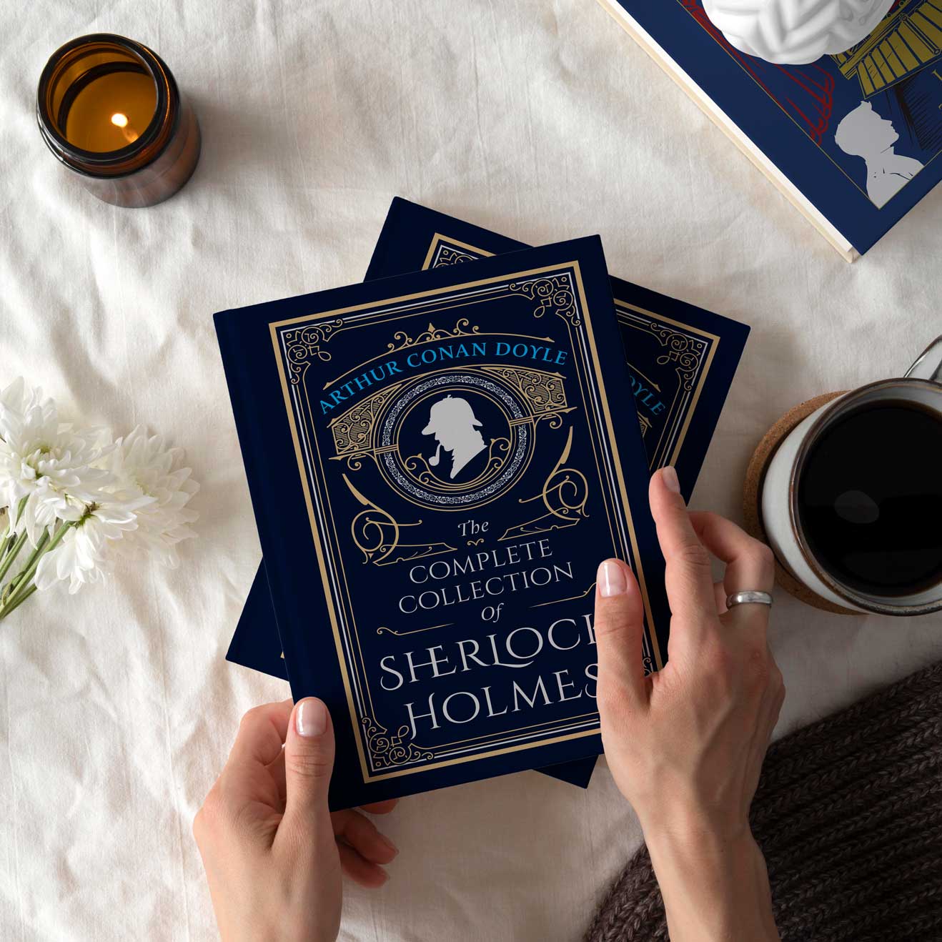 The Complete Collection of Sherlock Holmes by Sir Arthur Conan Doyle | Leather Bound Edition