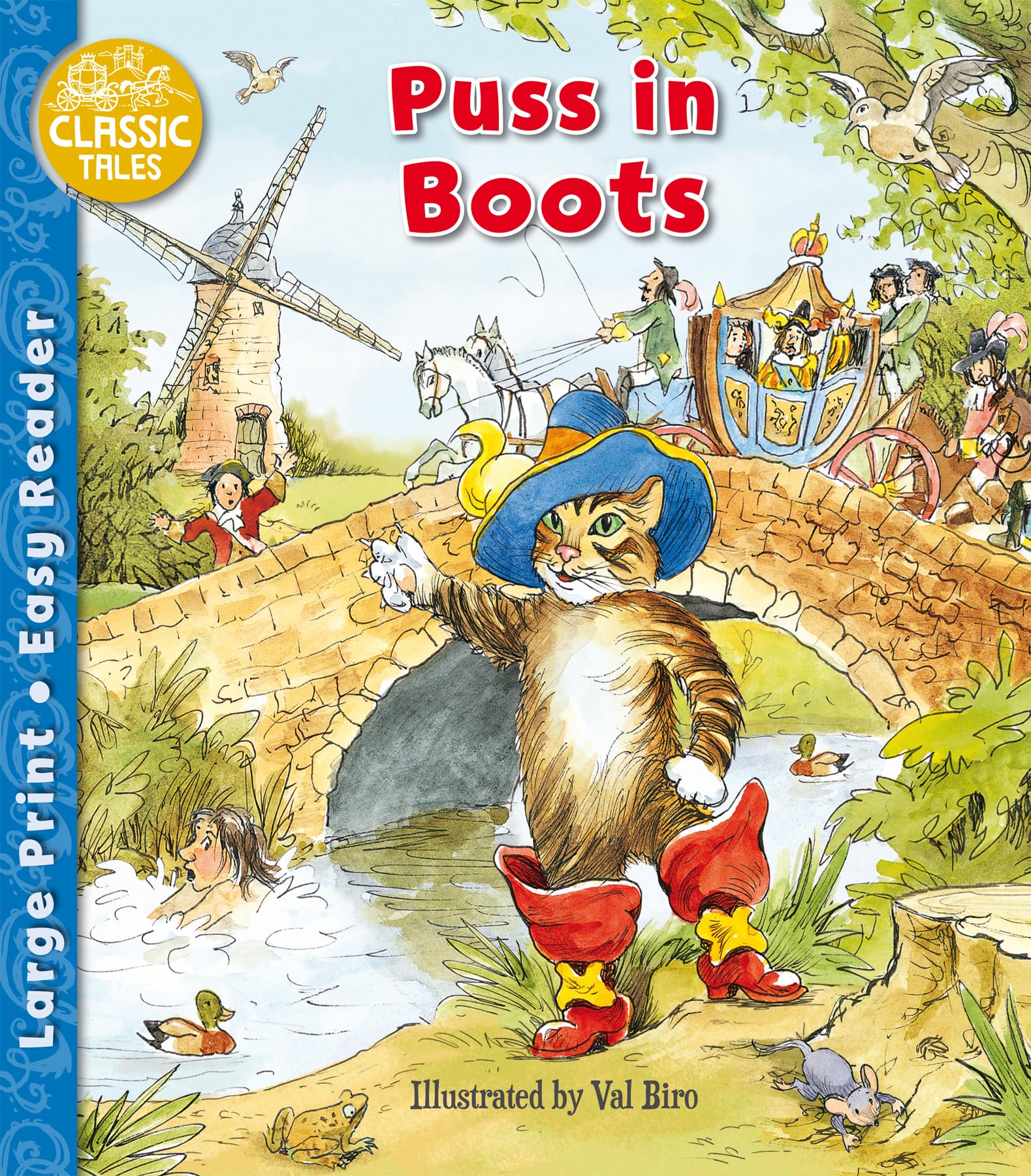 Puss in Boots Book - A classic fairy tale in fun paperback format for children aged 5+ years in Classic Tales Easy Readers