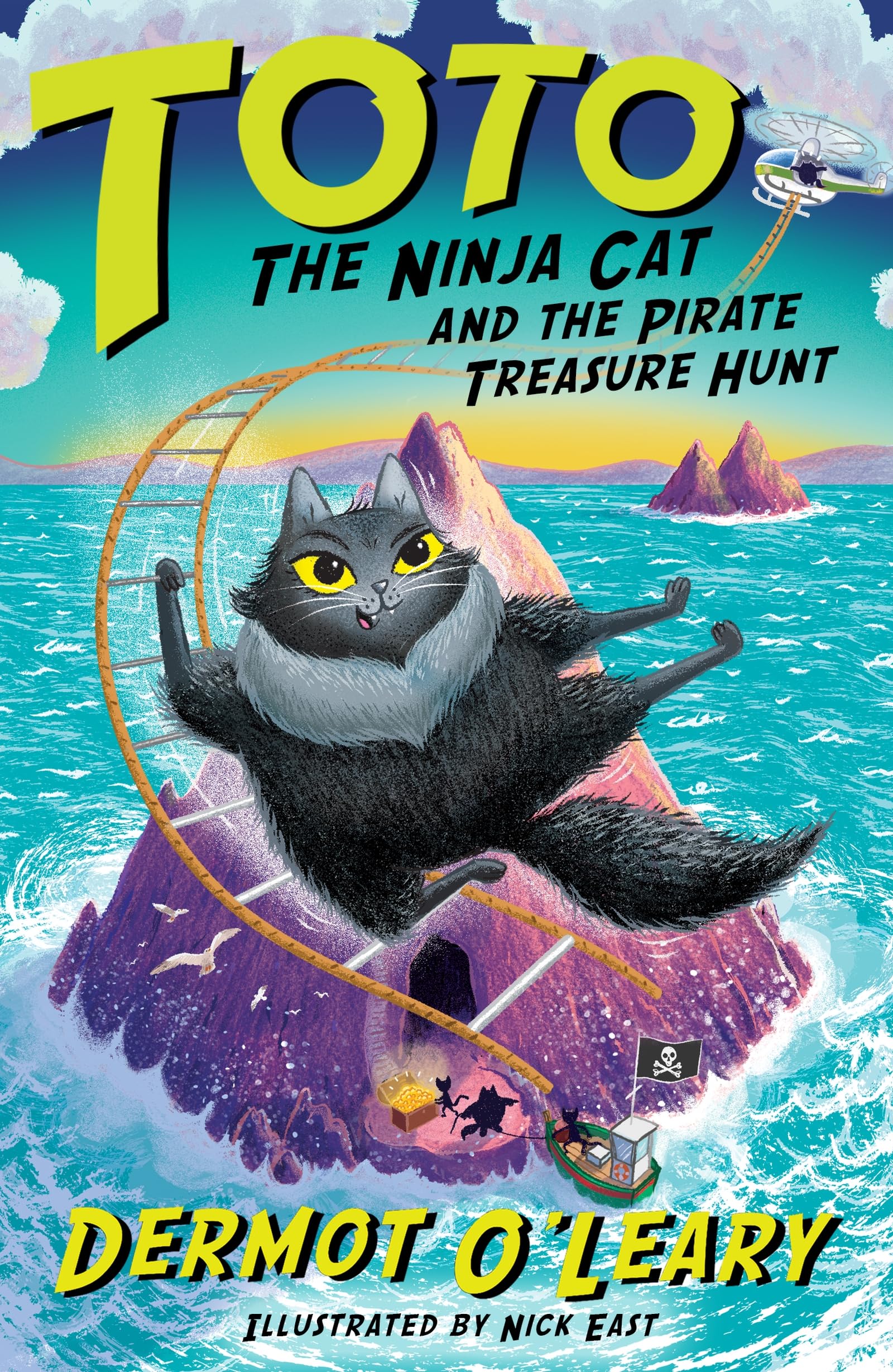 Toto the Ninja Cat and the Pirate Treasure Hunt: Book 6 | Paperback