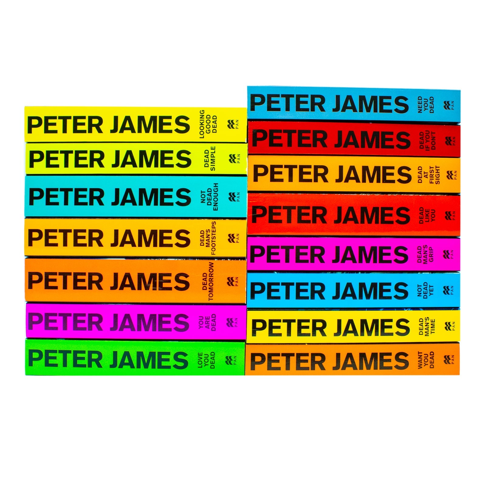 Roy Grace Series 1-15 Book Collection Set Best Selling Mystery Thrillers By Peter James (Dead Simple, Looking Good Dead, Not Dead Enough, Dead Like You and More)