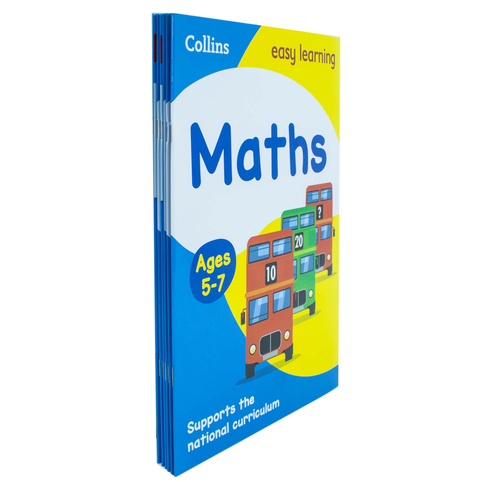 Collins Easy Learning Starter Set (Ages 5–7) – KS1 Educational Books | Fun Home Learning, Literacy, Phonics, Numbers, Writing, Math, Workbooks