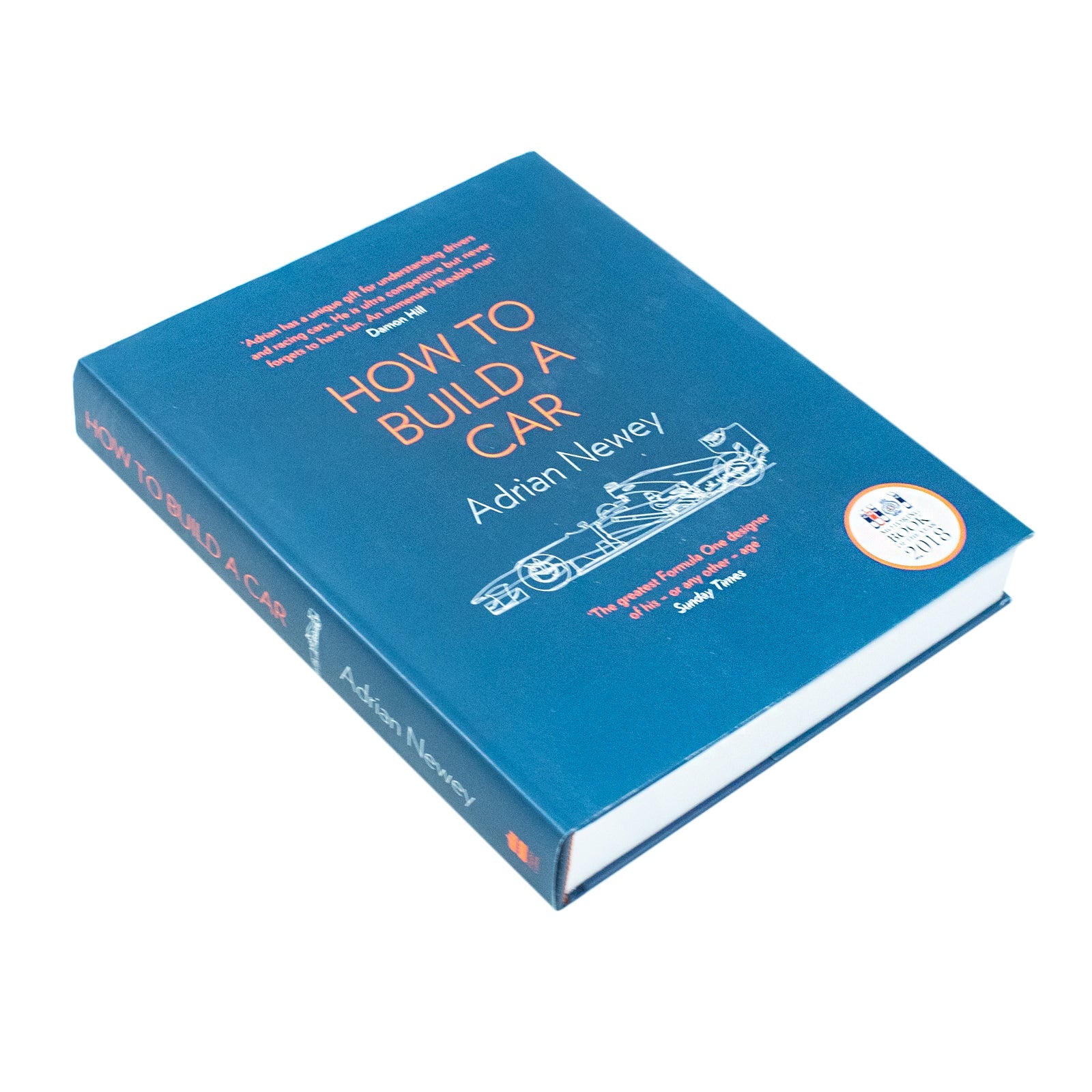 How to Build a Car Book by Adrian Newey – Formula 1 Engineering, F1 Design, Motorsport Technology & Racing Innovation Autobiography