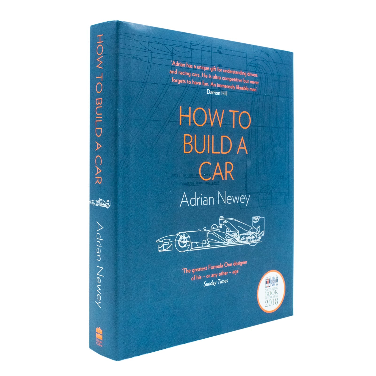 How to Build a Car Book by Adrian Newey – Formula 1 Engineering, F1 Design, Motorsport Technology & Racing Innovation Autobiography