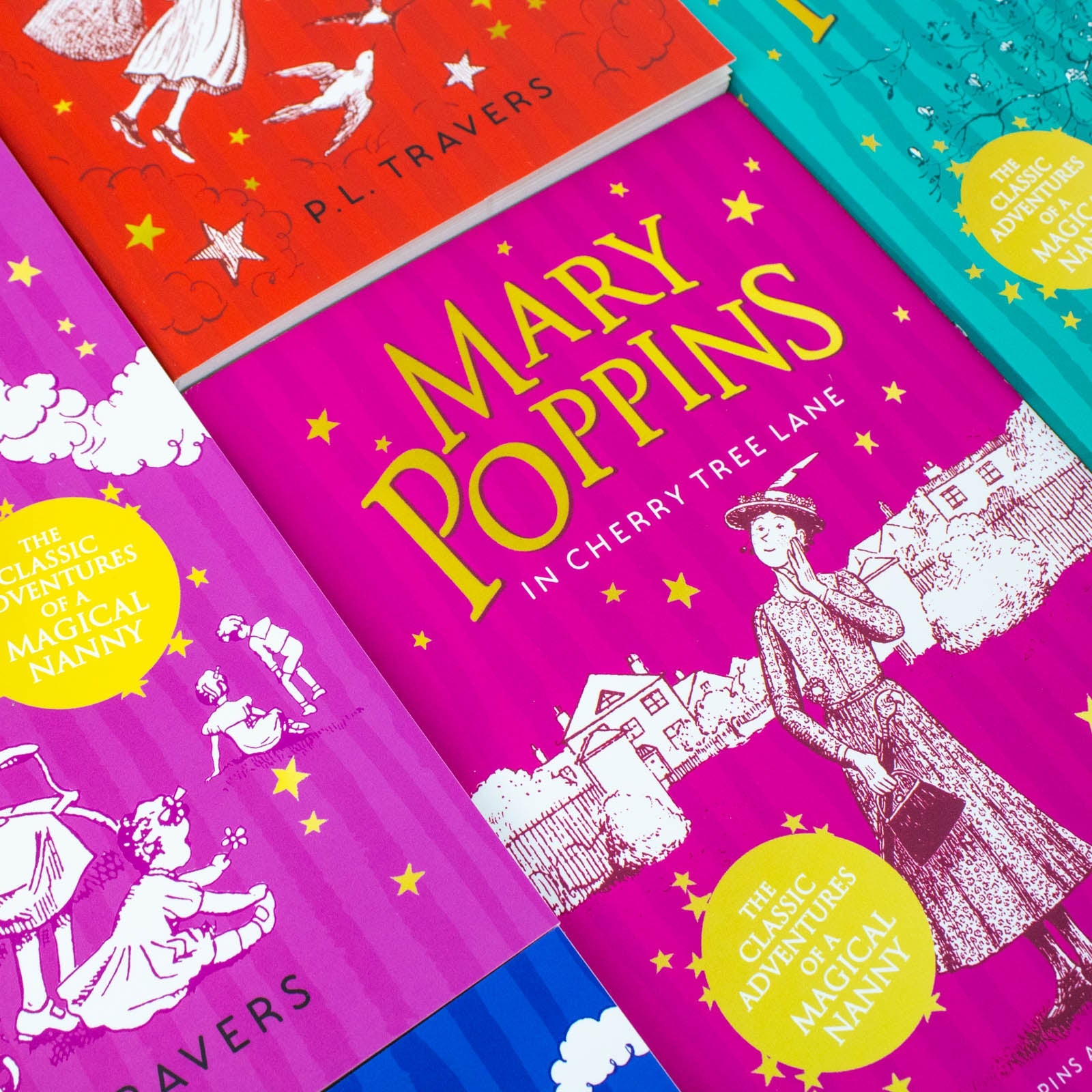Mary Poppins The Complete Collection – 5-Book Set by P.L. Travers | Classic Children's Fantasy Series Filled with Magic, Adventure & Whimsical Fun