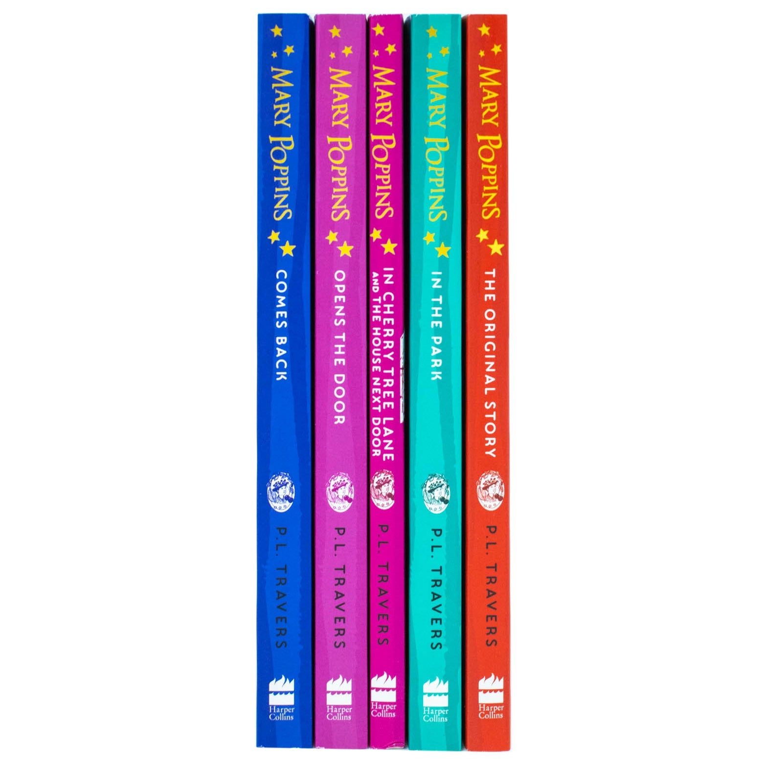 Mary Poppins The Complete Collection – 5-Book Set by P.L. Travers | Classic Children's Fantasy Series Filled with Magic, Adventure & Whimsical Fun