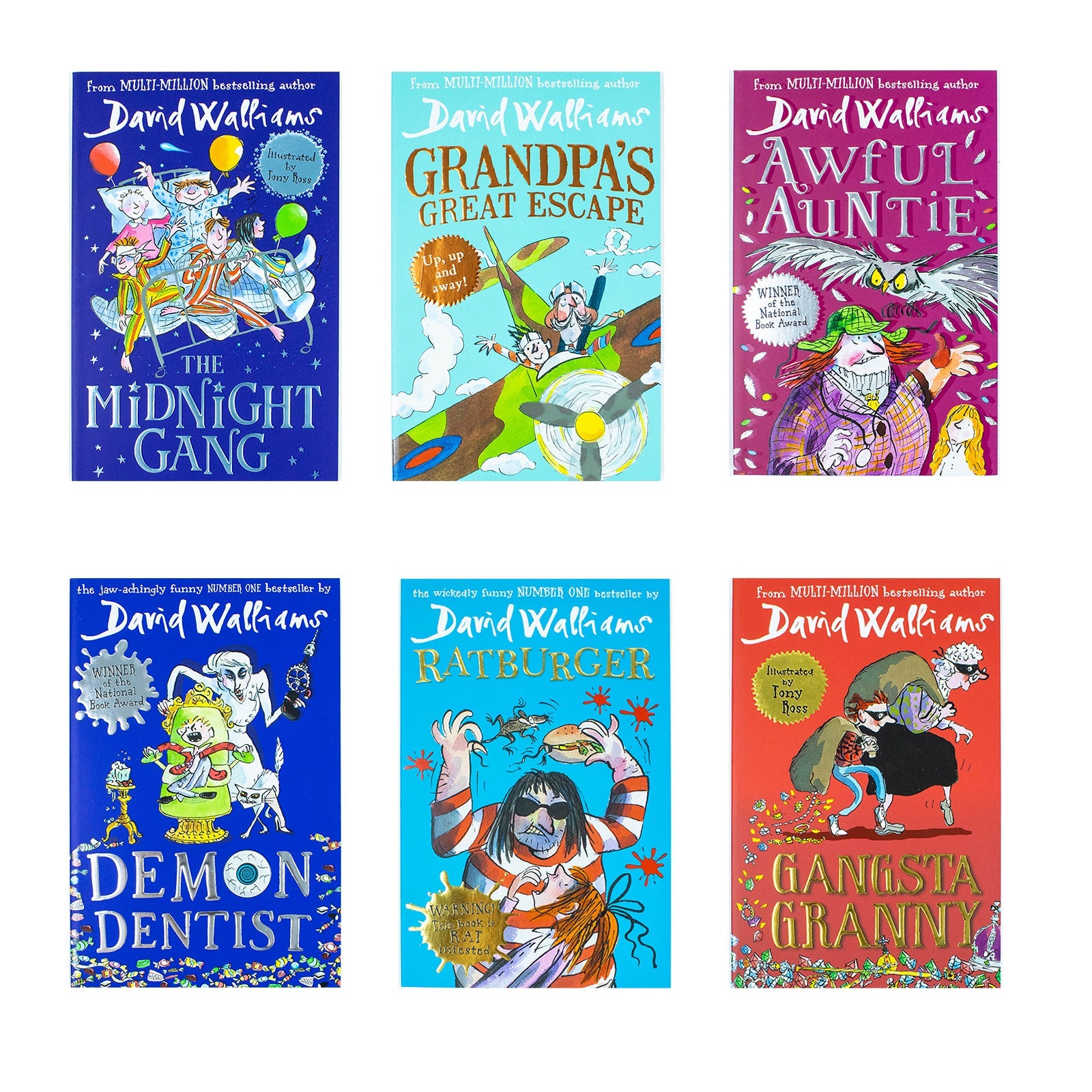 The World of David Walliams: The Amazing Adventures Box Set | Bestselling Children's Books Packed with Fun, Humor & Imaginative Stories for Kids