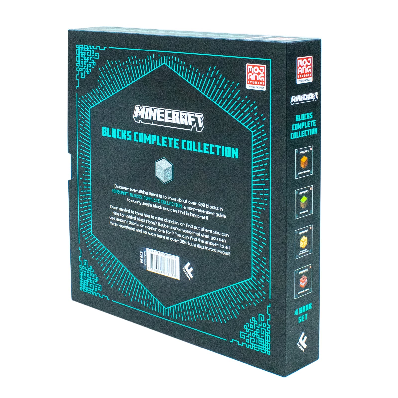 Minecraft Blocks Complete Collection 4 book set: The Definitive Illustrated Guide To Over 600 Blocks