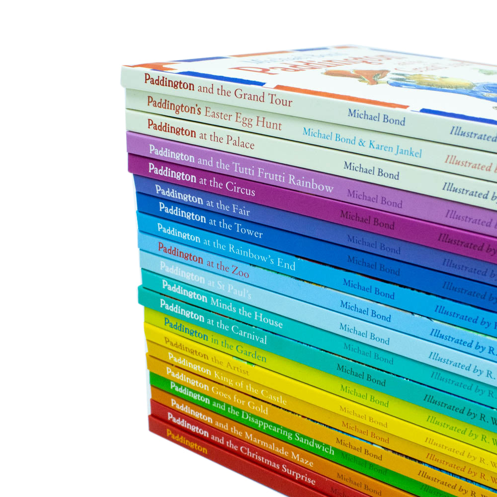Paddington Classic Story Collection 20 Books Box Set by Michael Bond Beloved Children's Series | Includes Paddington at the Zoo, Marmalade Maze & More