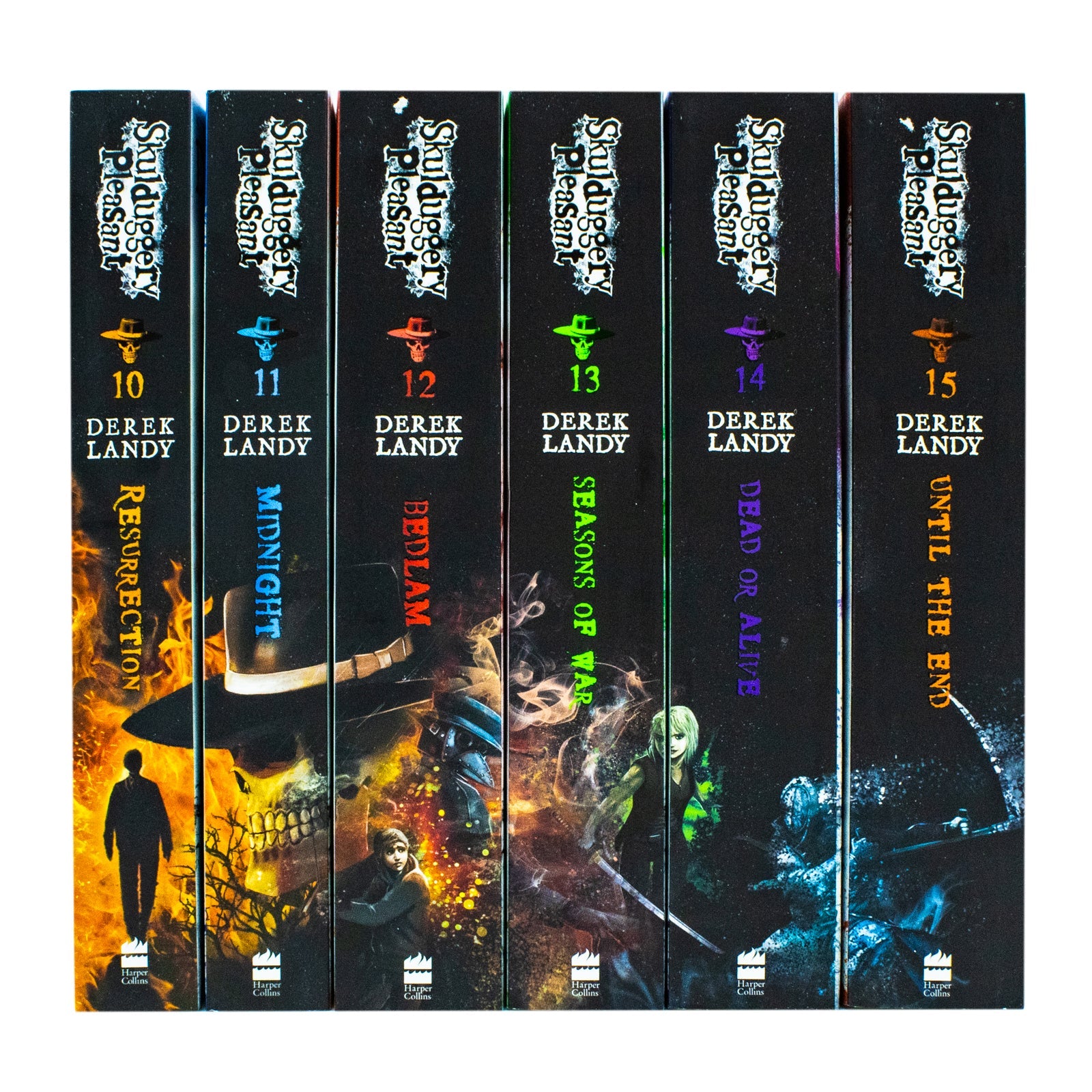 Derek Landy Skulduggery Pleasant Series 6 Books Collection Set (Books 10-15) – Fantasy, Magic, Adventure, Mystery, Thrillers, Books for 12+ Readers