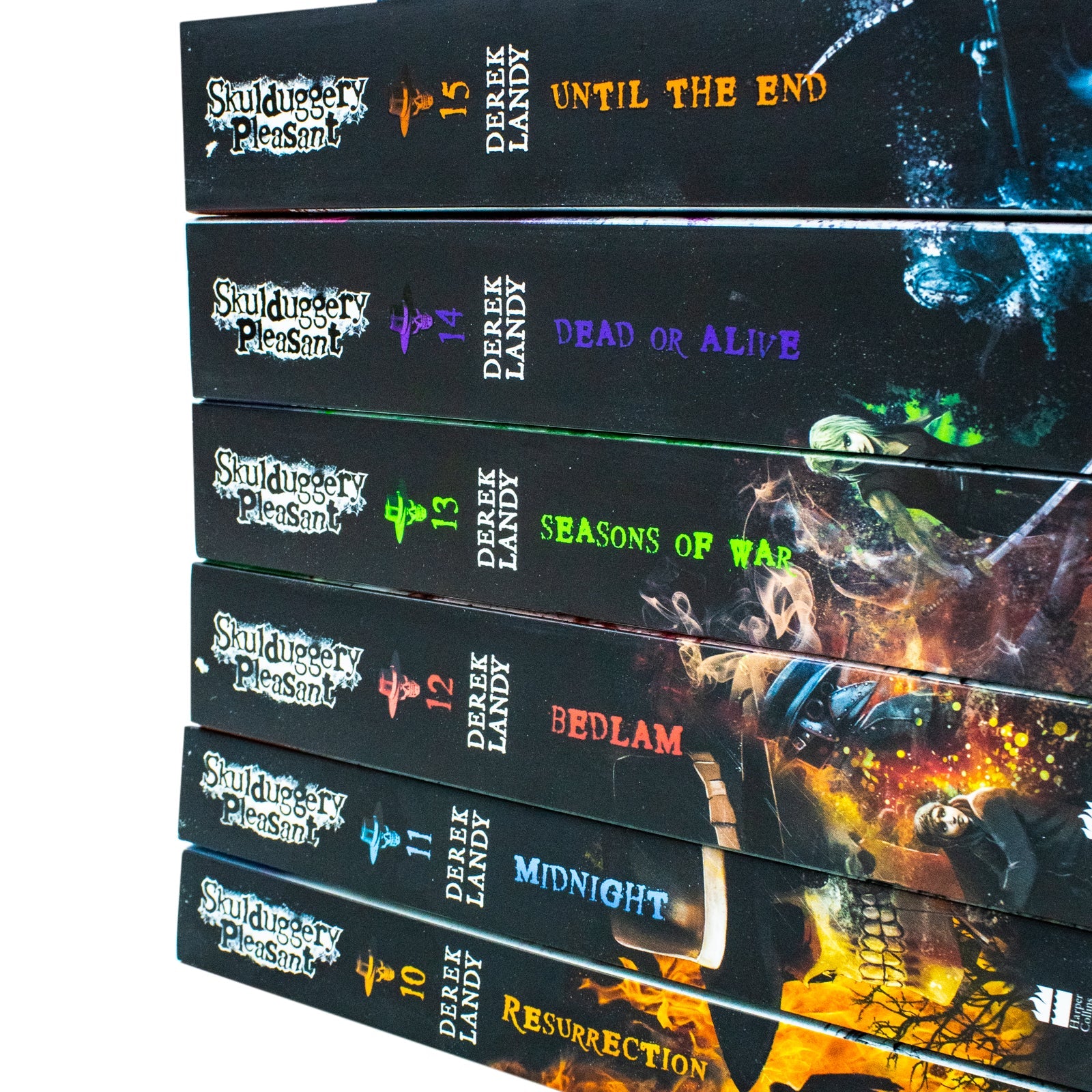 Derek Landy Skulduggery Pleasant Series 6 Books Collection Set (Books 10-15) – Fantasy, Magic, Adventure, Mystery, Thrillers, Books for 12+ Readers