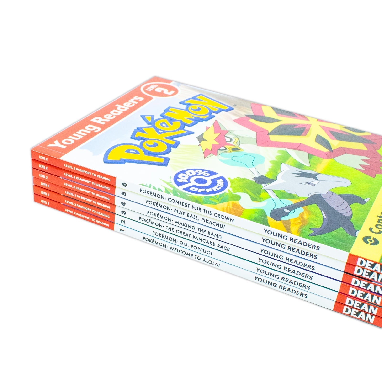 Young Readers Pokémon Level 2 Passport to Reading Alola Collection 6 Books Box Set