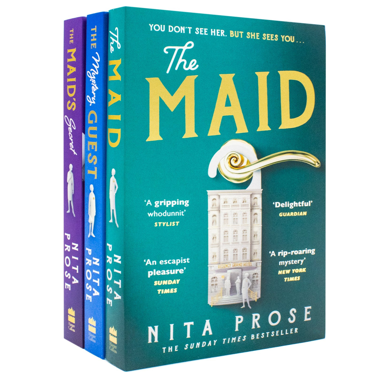 Molly the Maid Mystery Series by Nita Prose 3 Books Collection Set (The Maid's Secret ,The Maid and The Mystery Guest)