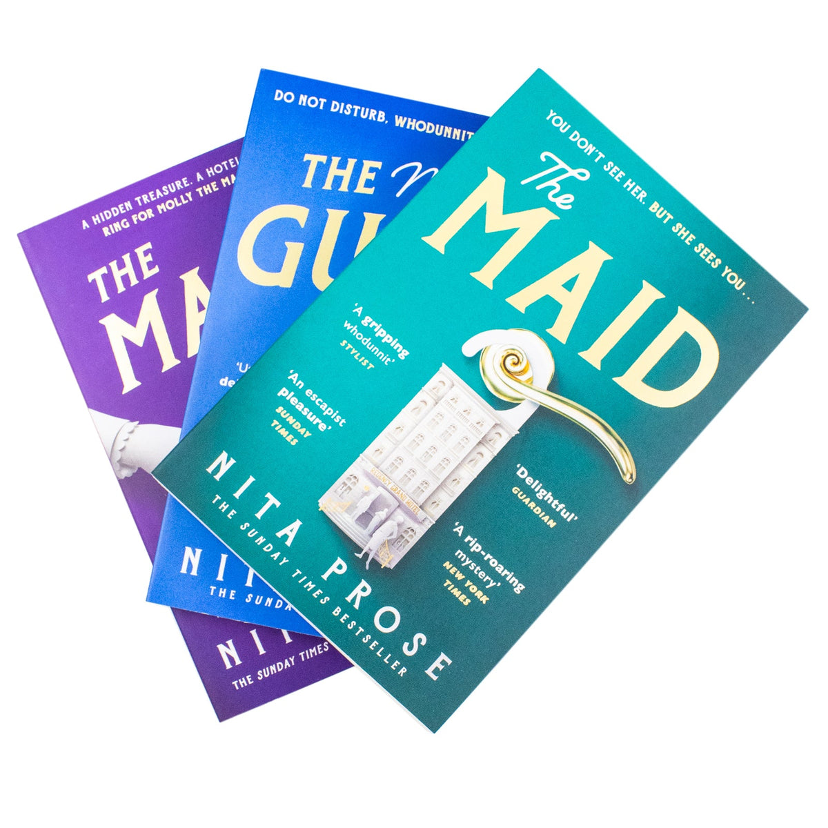 Molly the Maid Mystery Series by Nita Prose 3 Books Collection Set (The Maid's Secret ,The Maid and The Mystery Guest)