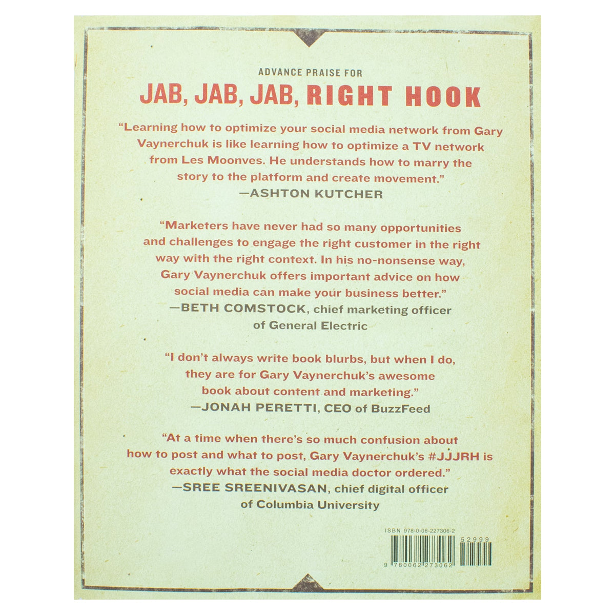 Jab, Jab, Jab, Right Hook by Gary Vaynerchuk – Marketing Guide Book  for Business, Social Media Strategy, Branding & Content in a Noisy World
