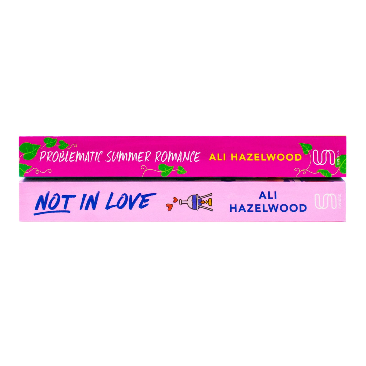 Not In Love Series by Ali Hazelwood 2 Books Collection Set (Not In Love and Problematic Summer Romance)