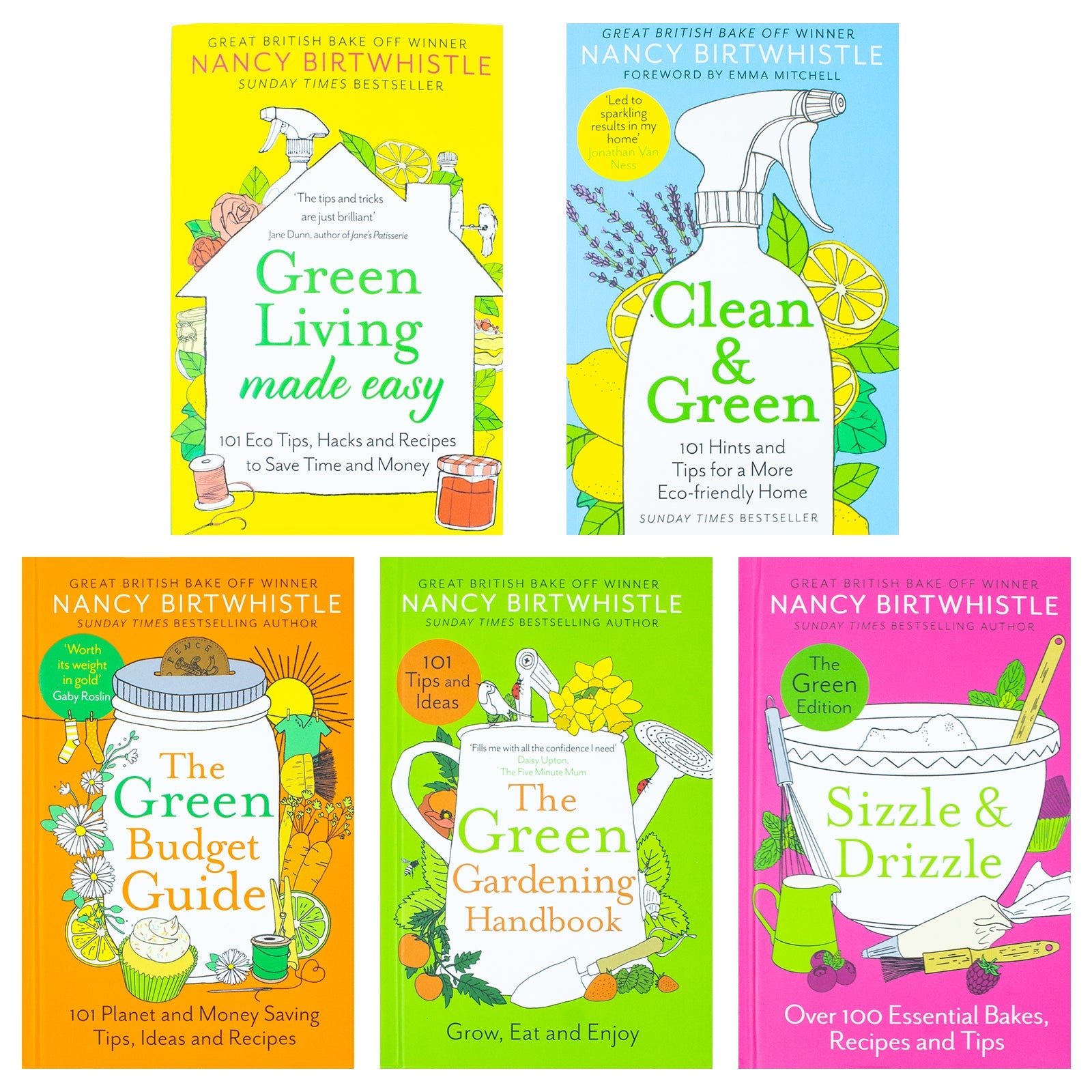 Nancy Birtwhistle Green Living Collection 5 Books Set- Non Fiction
