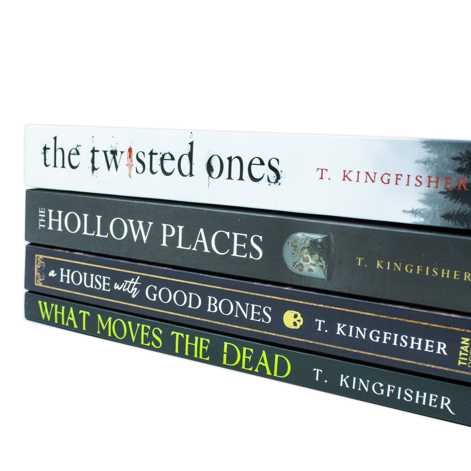 T Kingfisher 4-Book Collection Set:Gripping Horror & Fantasy Tales– What Moves The Dead, A House with Good Bones, The Hollow Places & The Twisted Ones