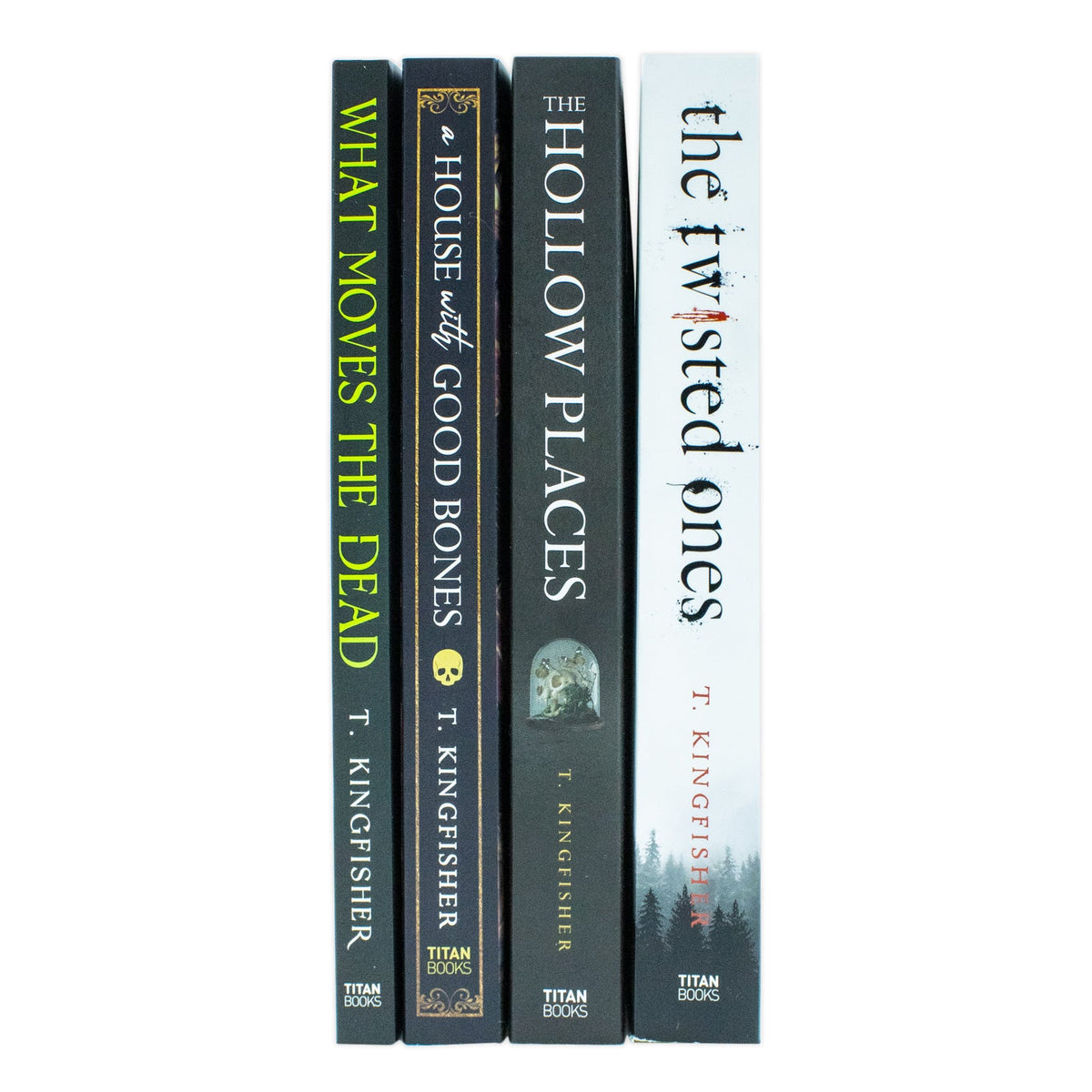 T Kingfisher 4-Book Collection Set:Gripping Horror & Fantasy Tales– What Moves The Dead, A House with Good Bones, The Hollow Places & The Twisted Ones