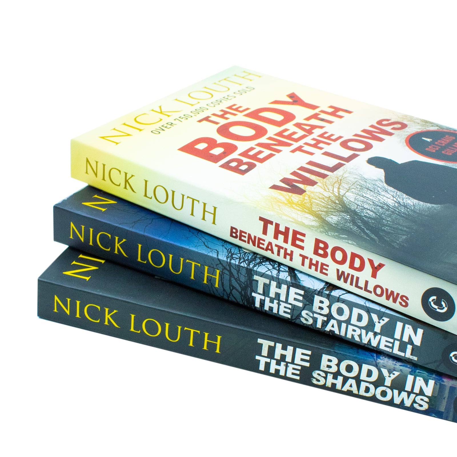 DCI Craig Gillard Crime Thrillers 9-11: 3 Books Collection Set By Nick Louth (The Body Beneath the Willows, The Body in the Stairwell and The Body in the Shadows)
