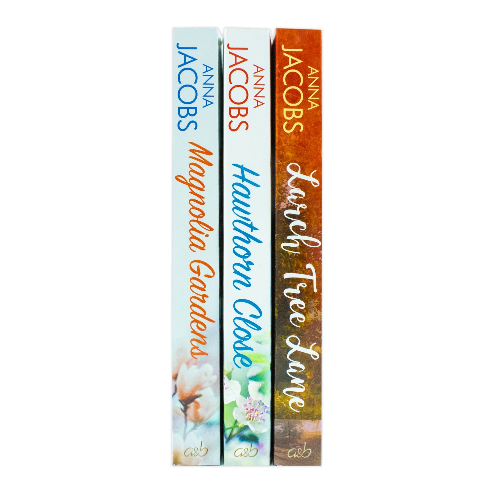 Anna Jacobs Collection 3 Books Set (Larch Tree Lane, Hawthorn Close and Magnolia Gardens)