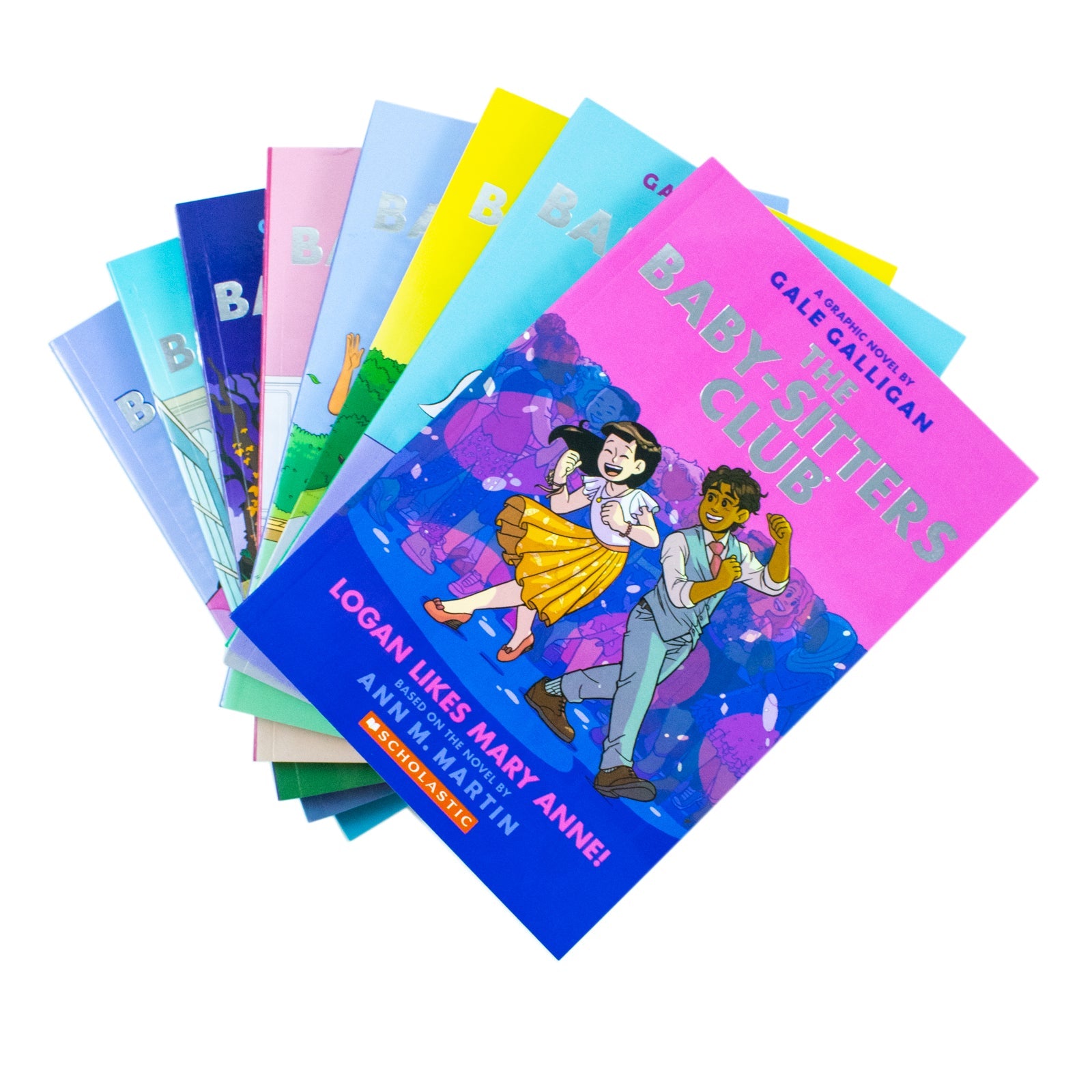The Baby-Sitters Club Graphic Novels 8-Book Collection (8-15) by Ann M. Martin | Fun Children's Series, Friendship, Adventure, Bestsellers for Ages 8+
