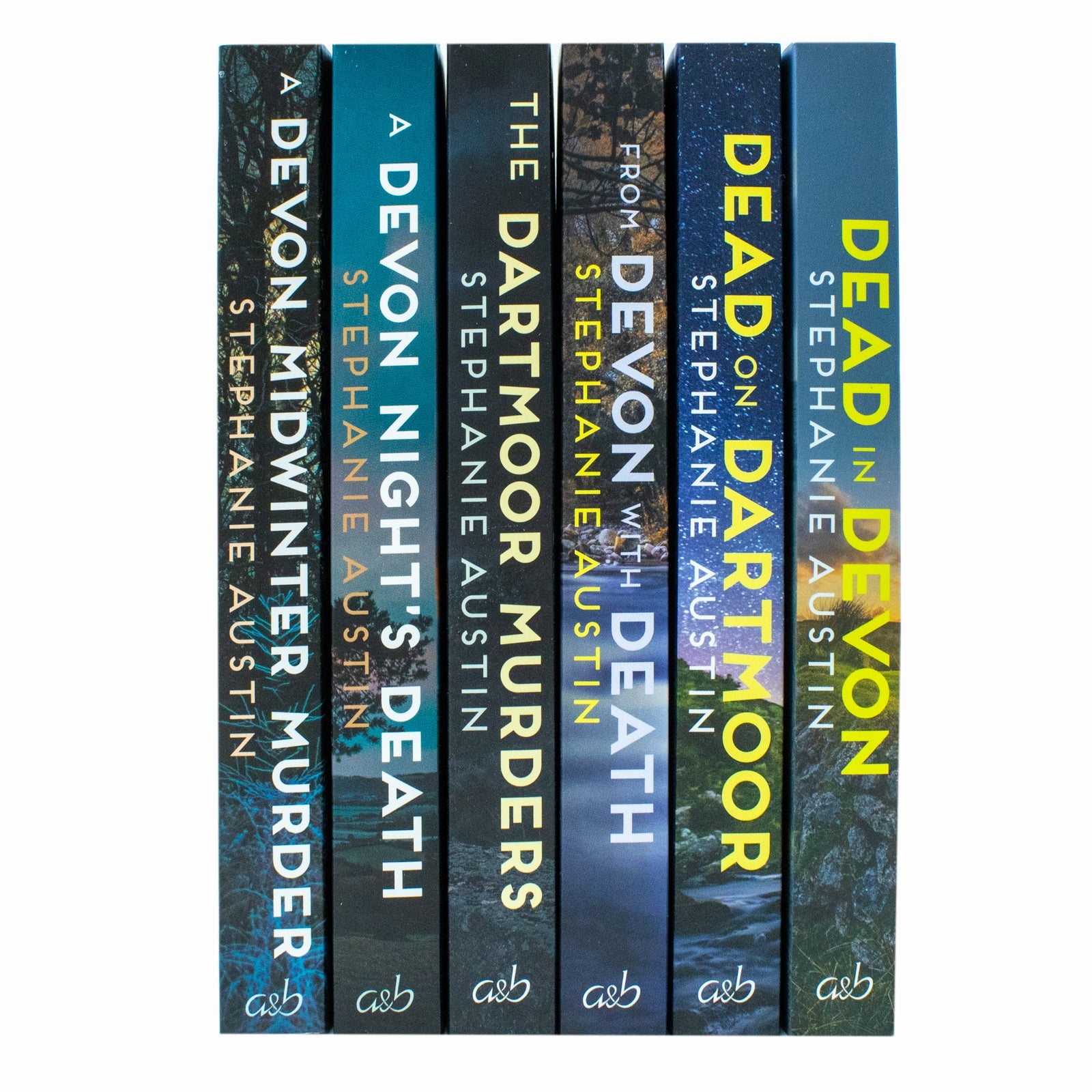 Stephanie Austin Devon Mysteries 6-Book Collection Set | Crime, Thriller, Murder & Suspense Fiction – Sleuth Investigations in Dartmoor & Beyond