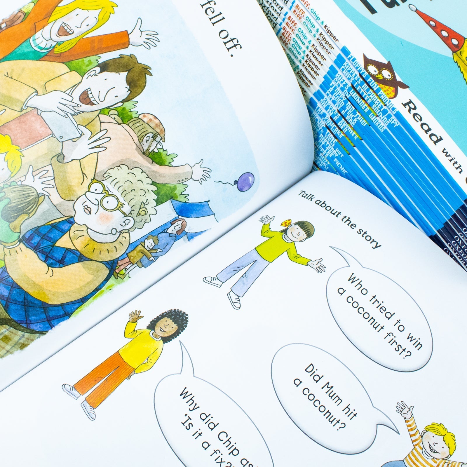 Biff, Chip and Kipper Read with Oxford Stage 1 (24 Books Collection Set) by Roderick Hunt Age 3+ Paperback
