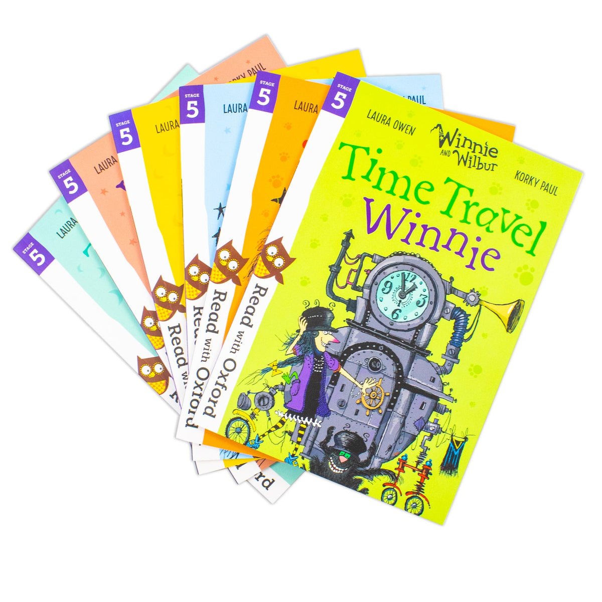 Read with Oxford: Winnie & Wilbur Stage 5 – 6 Book Children’s Collection | Educational Storybooks for Early Readers, Literacy & Learning Fun