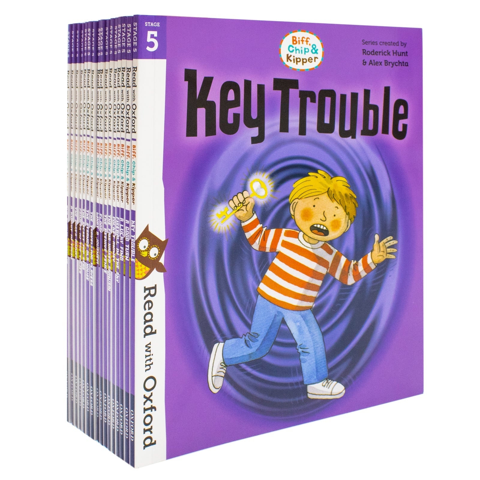 Biff, Chip and Kipper Stage 5 Read with Oxford – 16-Book Collection Set | Fun Children's Stories for Early Reading, Language Development & Learning
