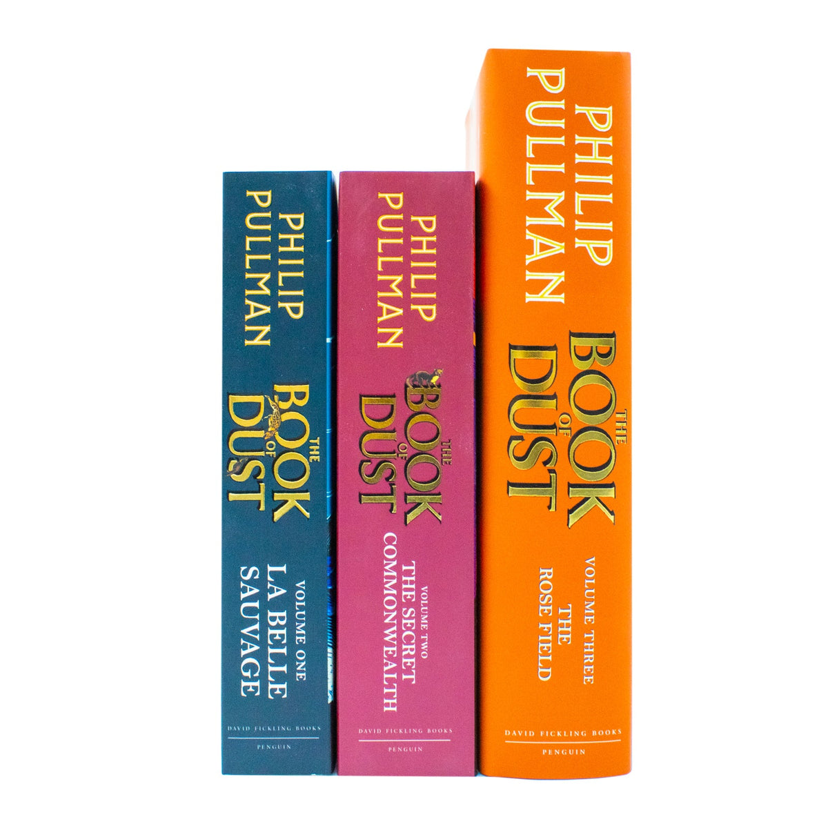 The Book of Dust (Vol 1-3) (His Dark Materials) by Philip Pullman Illustrated 3 Books Collection Set (The Rose Field [Hardback], La Belle Sauvage and The Secret Commonwealth)