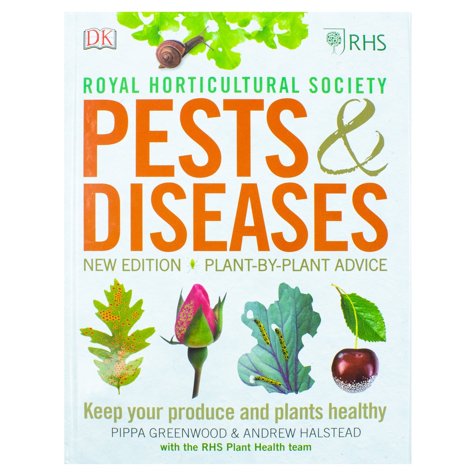 RHS Pests and Diseases (New Edition) – Plant-by-Plant Advice Book | Gardening Tips for Plant Health, Protection, Maintenance & Healthy Produce