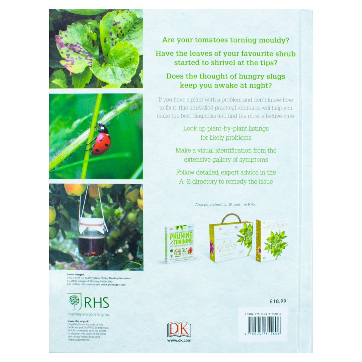RHS Pests and Diseases (New Edition) – Plant-by-Plant Advice Book | Gardening Tips for Plant Health, Protection, Maintenance & Healthy Produce
