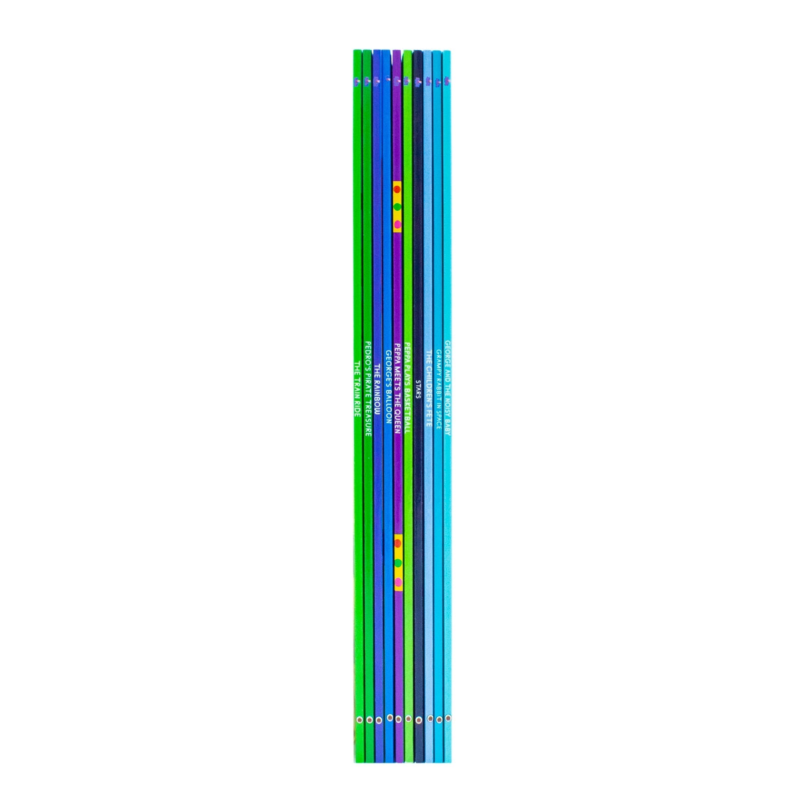 The Peppa Pig Collection 10-Book Set In A Yellow Gift Bag with Audio CD Perfect for Ages 0-5 - Enjoy the Adventures of Peppa in Paperback Format