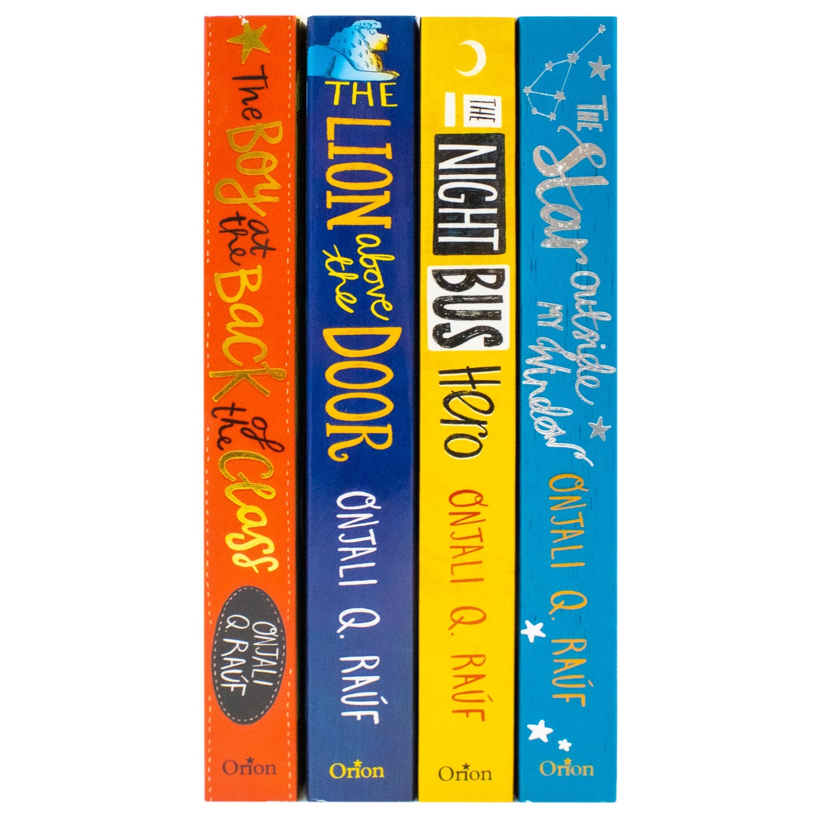 Onjali Rauf Collection 4 Books Set (The Boy At the Back of the Class, The Star Outside my Window, The Night Bus Hero & MORE)