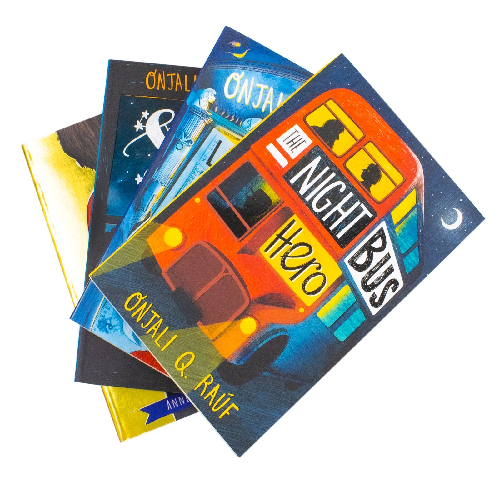 Onjali Rauf Collection 4 Books Set (The Boy At the Back of the Class, The Star Outside my Window, The Night Bus Hero & MORE)