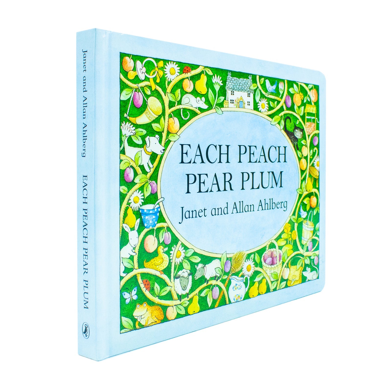 Each Peach Pear Plum Book by Janet & Allan Ahlberg | Classic Children's Picture Book with Nursery Rhymes & I Spy Adventure