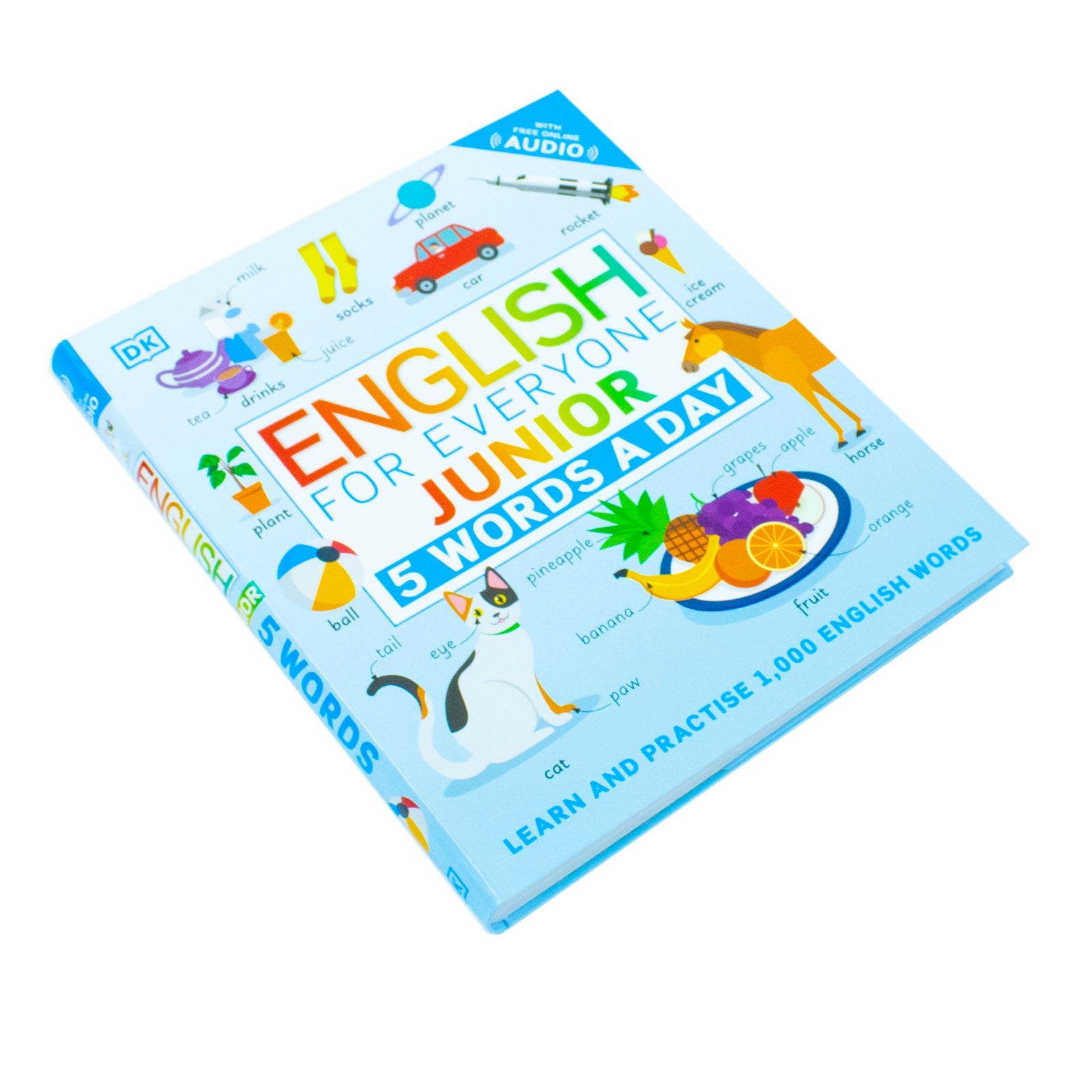 English for Everyone Junior 5 Words a Day: Learn and Practise 1,000 English Words