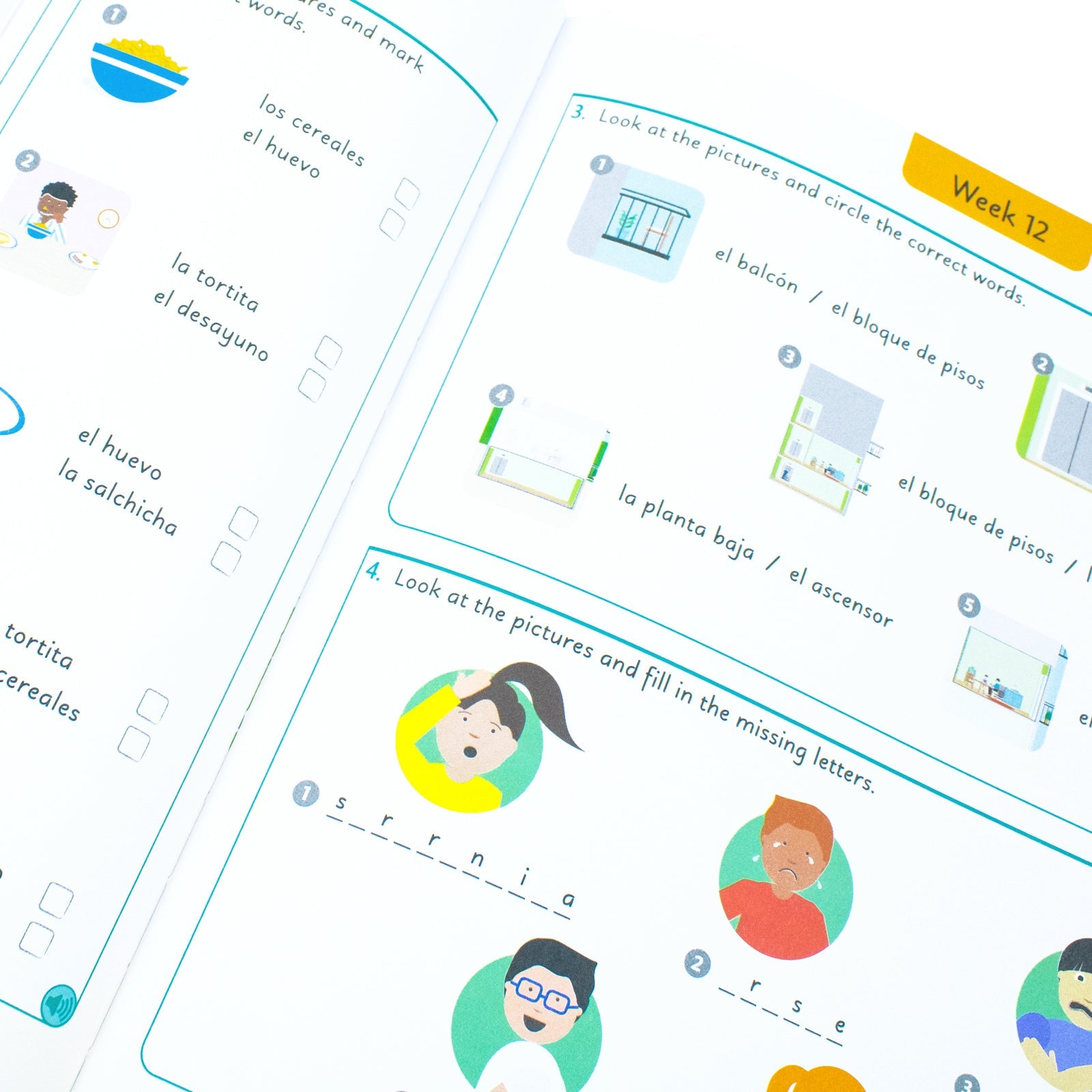 Spanish for Everyone Junior 5 Words a Day: Learn and Practise 1,000 Spanish Words