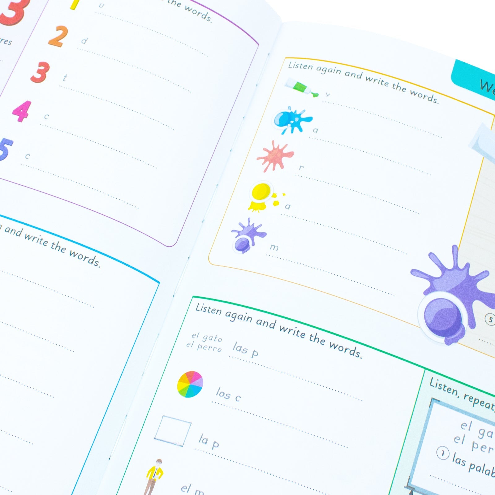 Spanish for Everyone Junior 5 Words a Day: Learn and Practise 1,000 Spanish Words