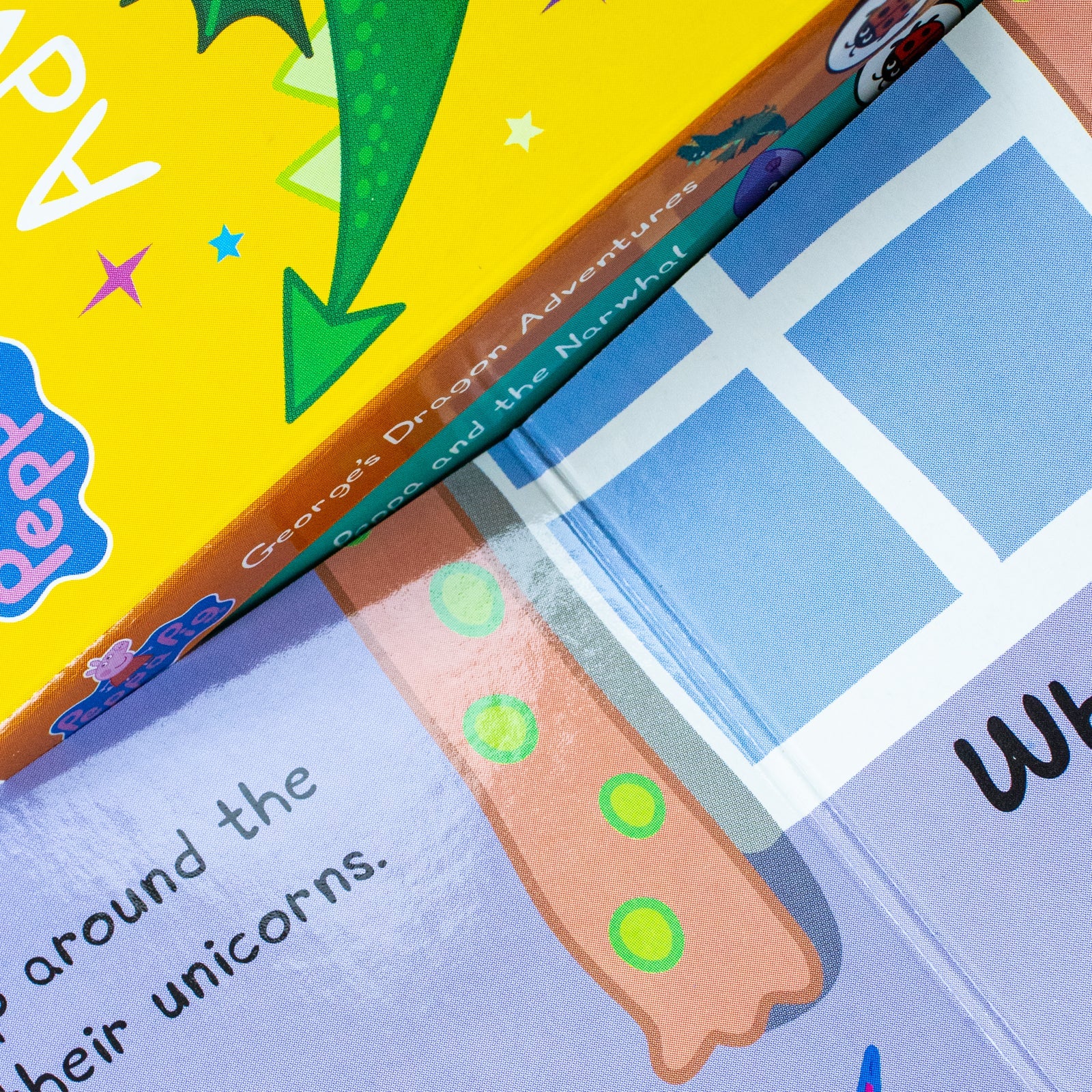 Peppa's Magical Creatures Little Library | 4-Book Set with Jigsaw Puzzle! – Fun & Colorful Peppa Pig Stories for Toddlers, Preschool & Family Reading