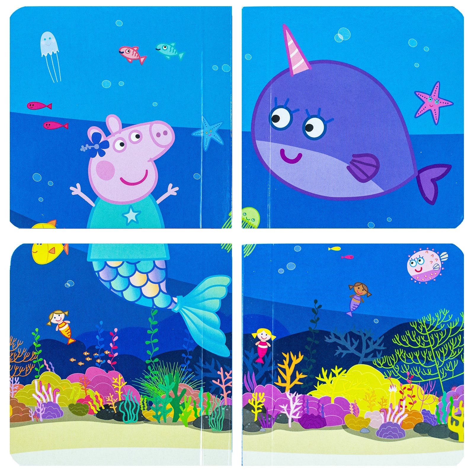 Peppa's Magical Creatures Little Library | 4-Book Set with Jigsaw Puzzle! – Fun & Colorful Peppa Pig Stories for Toddlers, Preschool & Family Reading