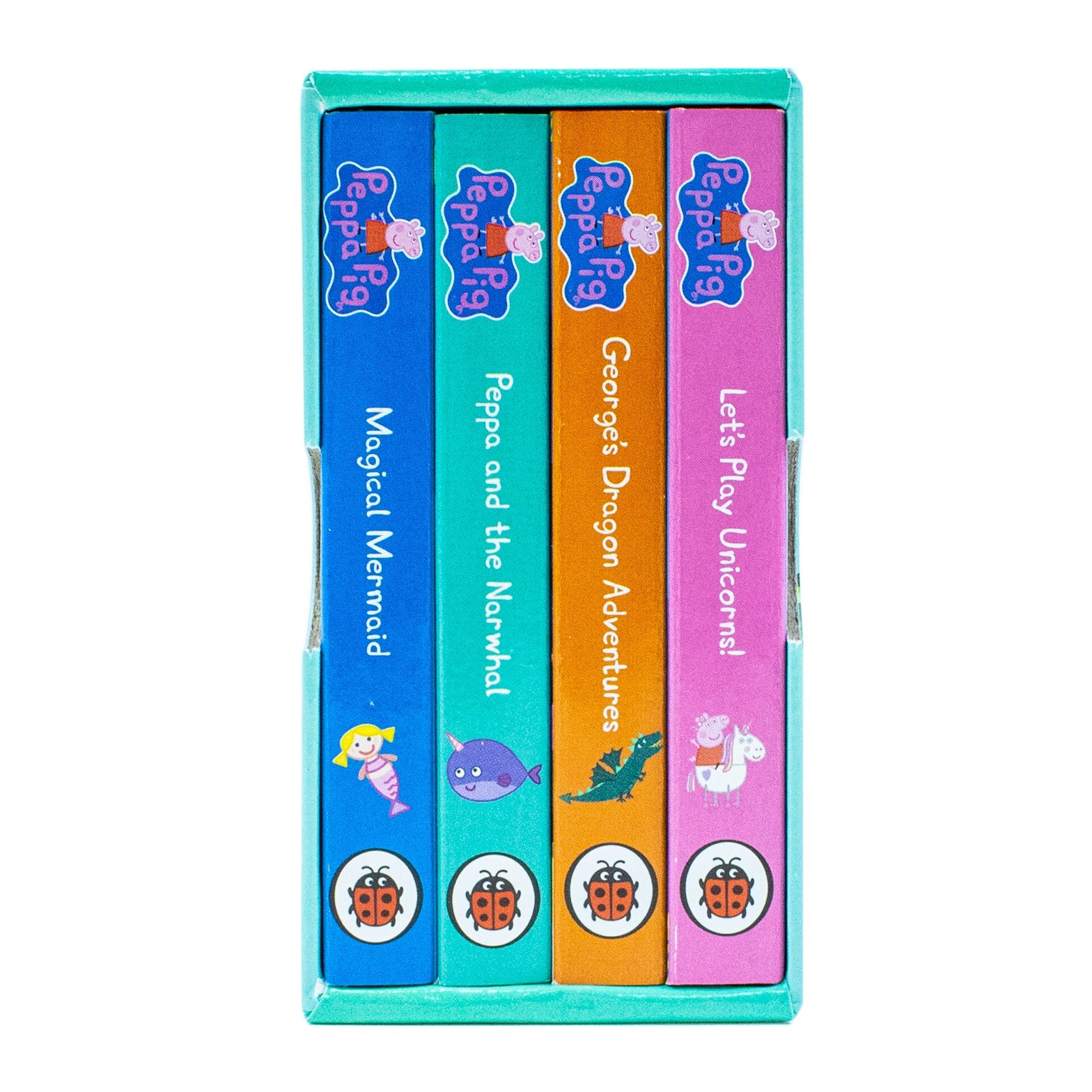 Peppa's Magical Creatures Little Library | 4-Book Set with Jigsaw Puzzle! – Fun & Colorful Peppa Pig Stories for Toddlers, Preschool & Family Reading