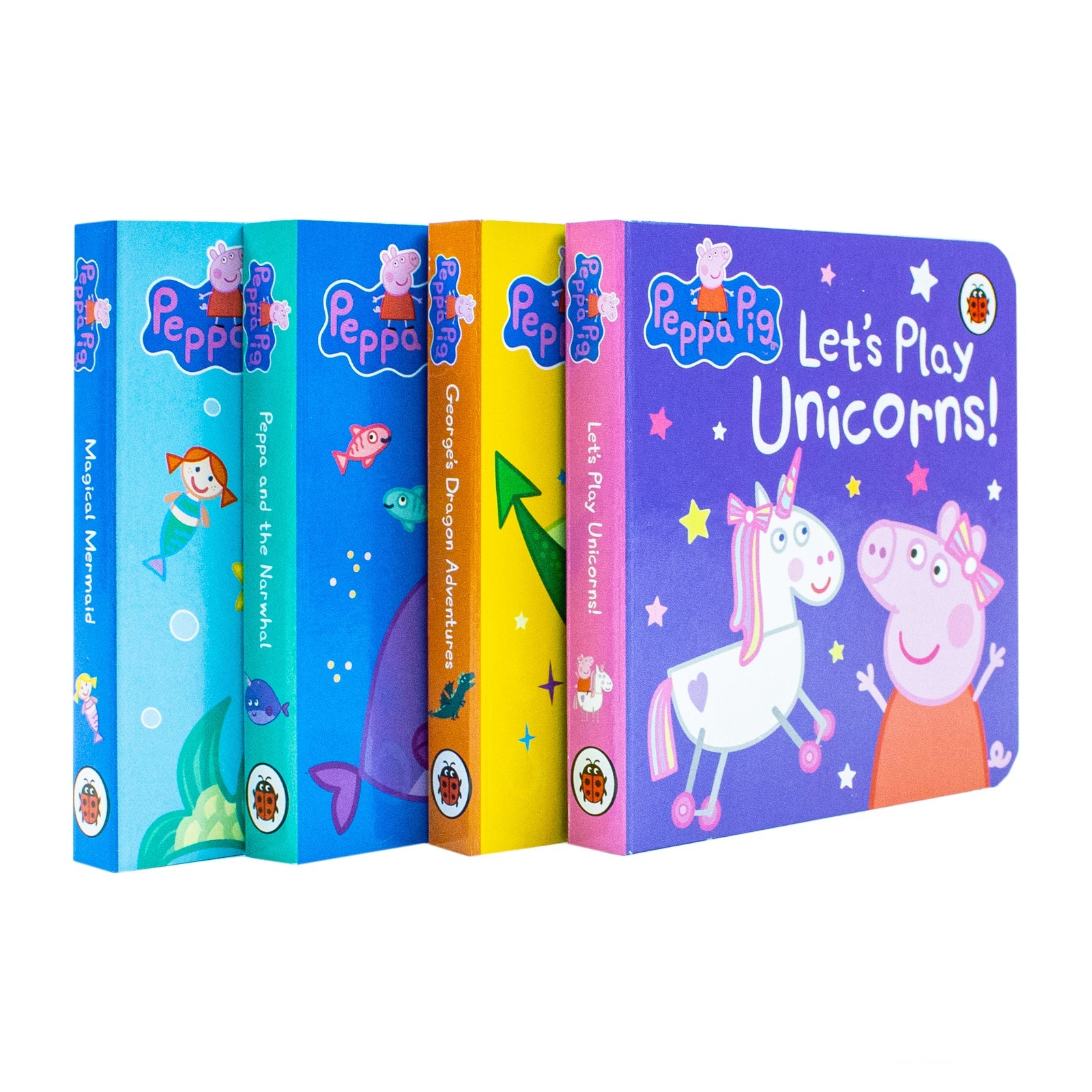 Peppa's Magical Creatures Little Library | 4-Book Set with Jigsaw Puzzle! – Fun & Colorful Peppa Pig Stories for Toddlers, Preschool & Family Reading