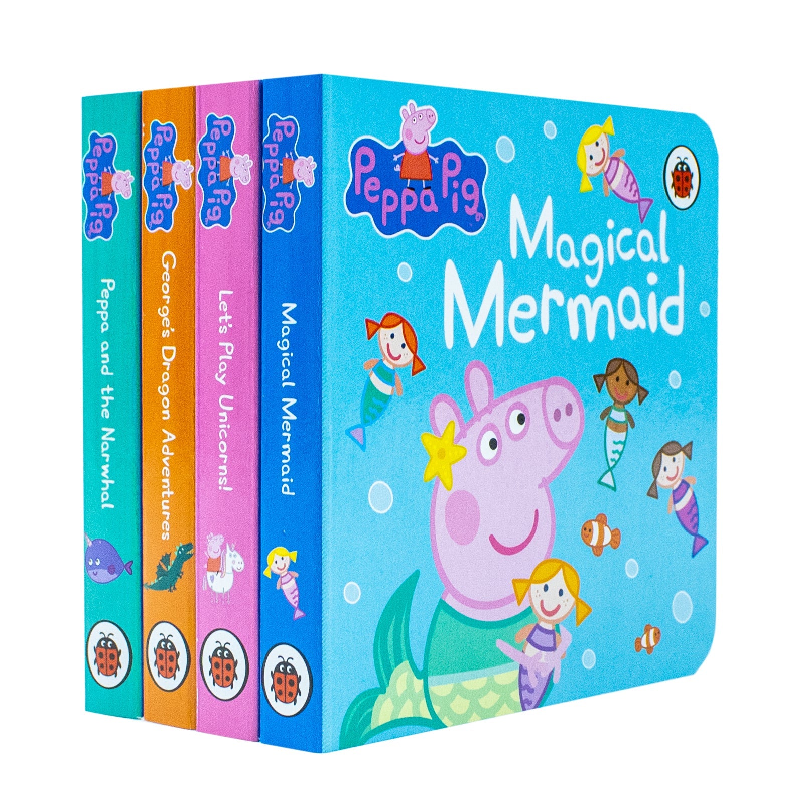 Peppa's Magical Creatures Little Library | 4-Book Set with Jigsaw Puzzle! – Fun & Colorful Peppa Pig Stories for Toddlers, Preschool & Family Reading