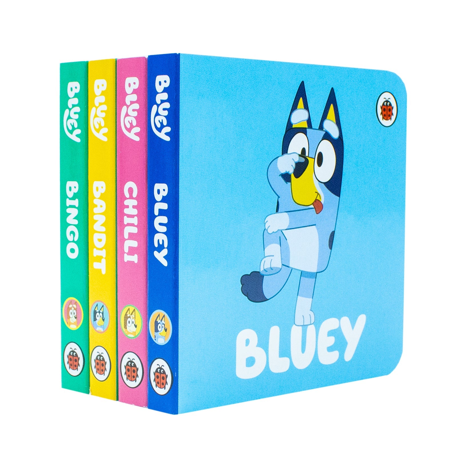 Bluey 4 Books ( Bingo, Bluey, Chilli & Bandit ) Collection Set