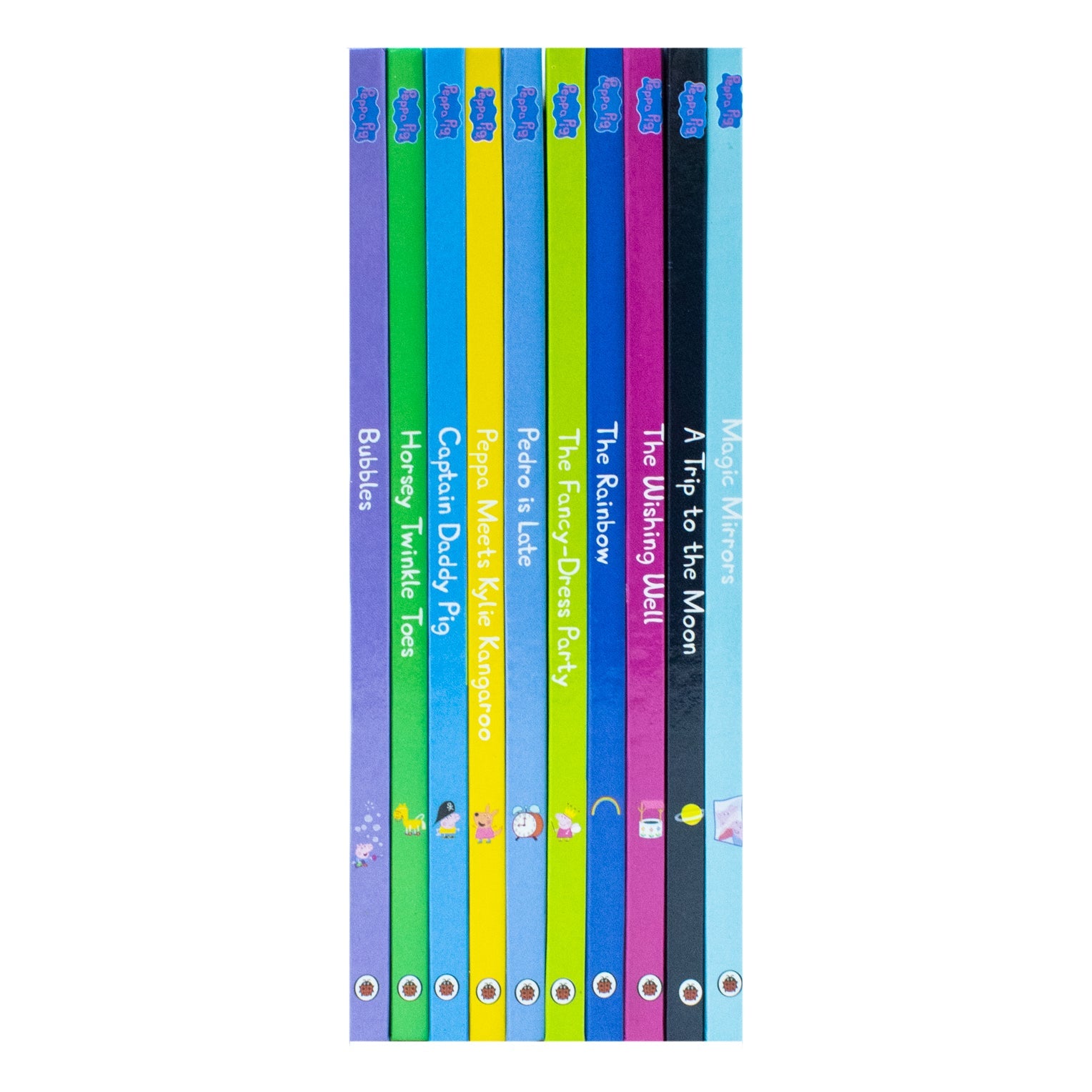 Peppa Pig Magical Box of Books – 10 Story Collection for Kids with Peppa's Adventures, Bedtime Stories, Family Fun, Friends, Laughter & Learning.