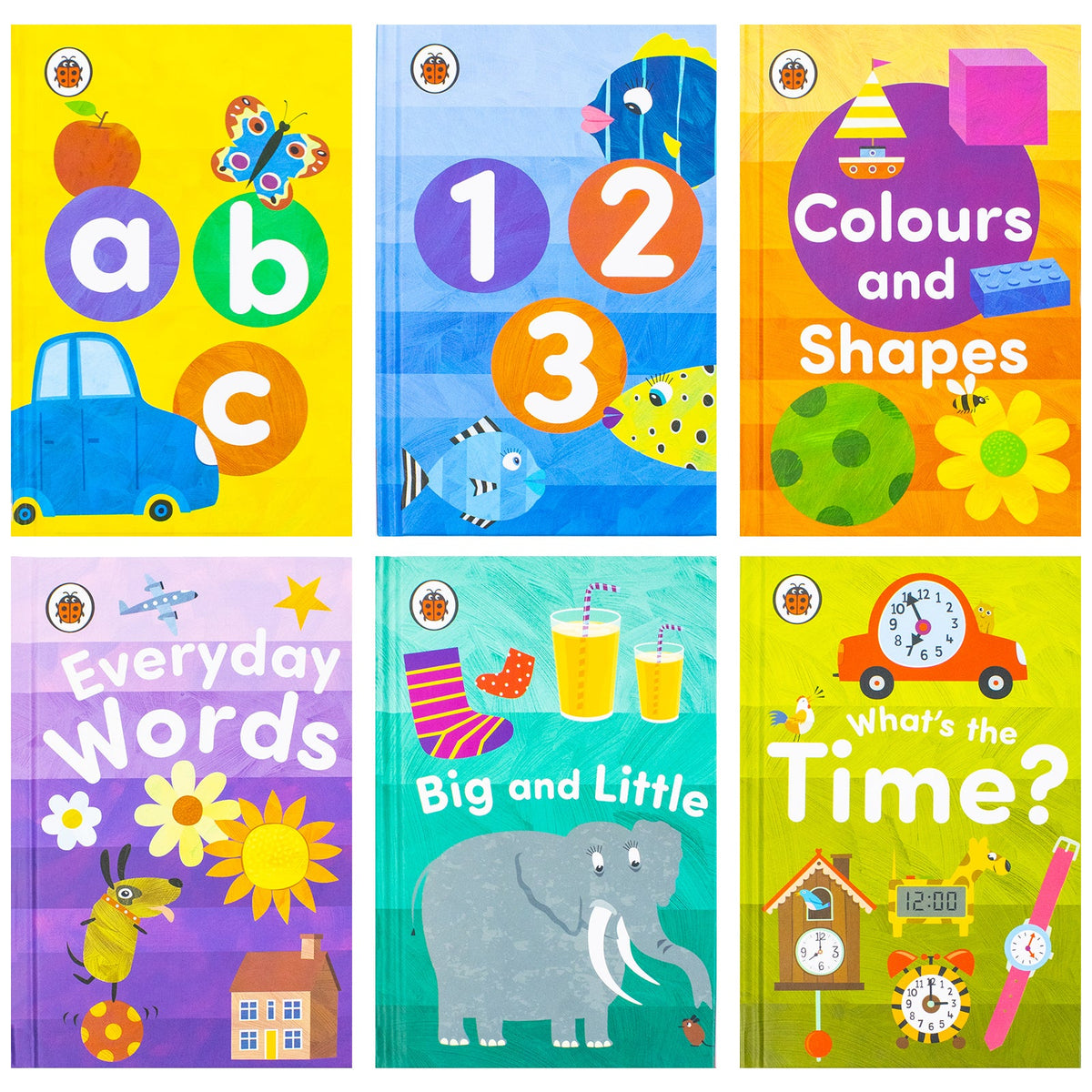 Ladybird Early Learning Library  6 Books Tuck-Box Set for Toddlers and Preschoolers | Hardback