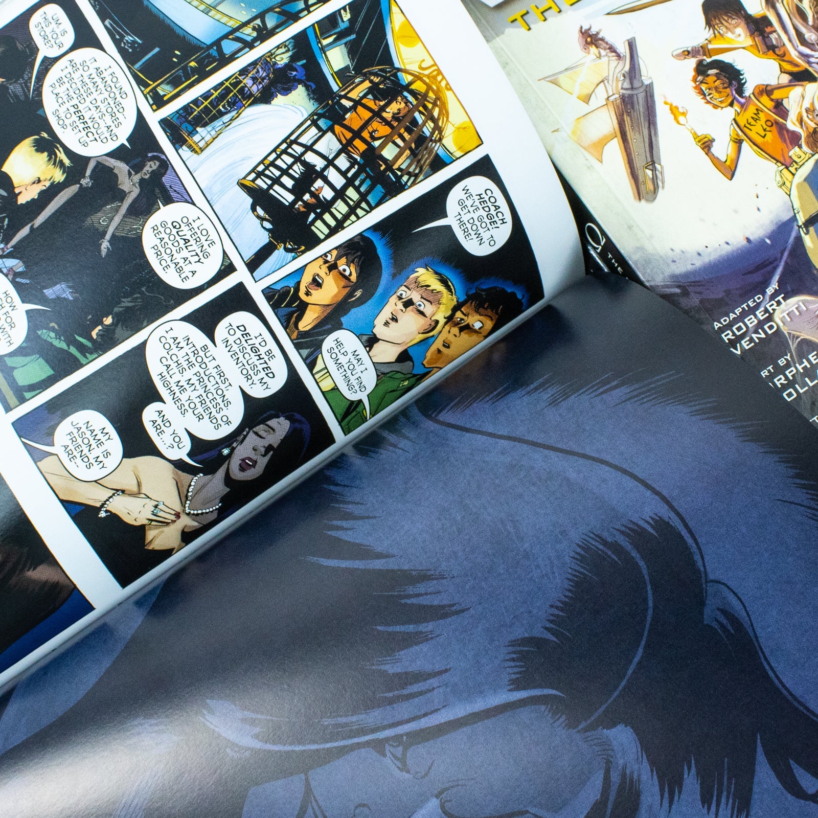 Heroes of Olympus Graphic Novels– 3-Book Collection by Rick Riordan| Greek Mythology,& Fantasy (The Lost Hero, The Son of Neptune, The Mark of Athena)